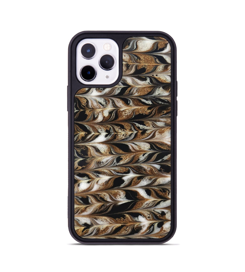 iPhone 11 Pro ResinArt Phone Case - Linsey (Black & White, 827145)