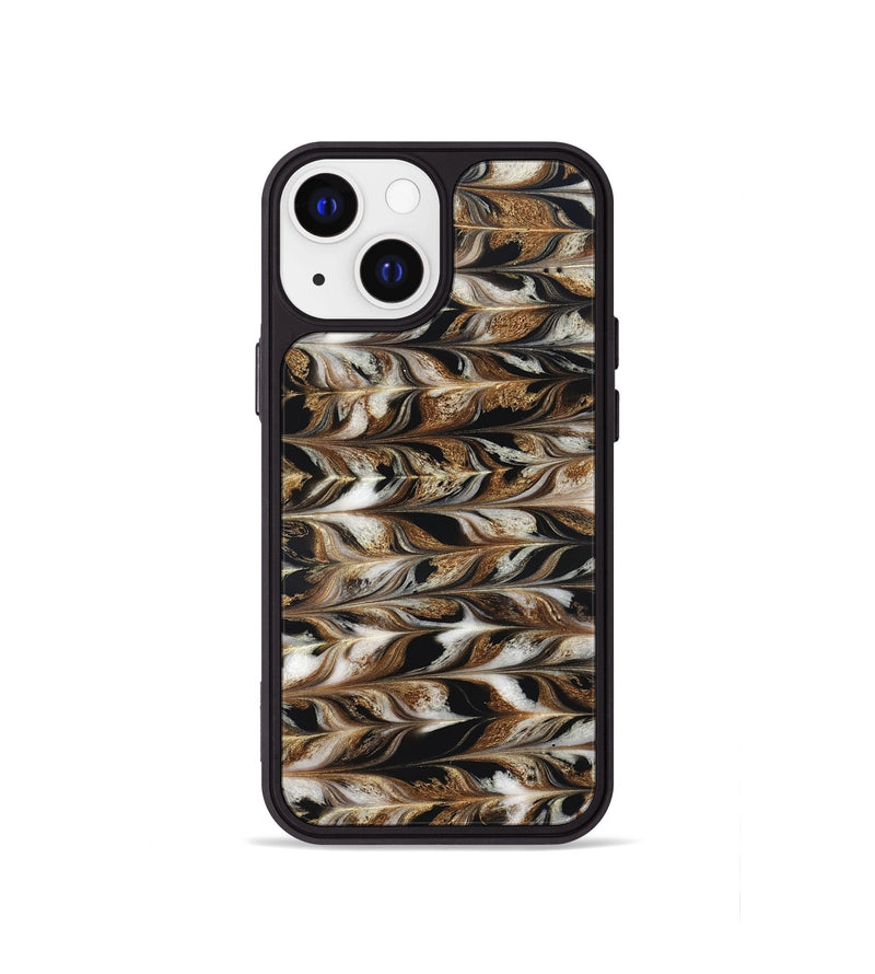iPhone 13 mini ResinArt Phone Case - Linsey (Black & White, 827145)