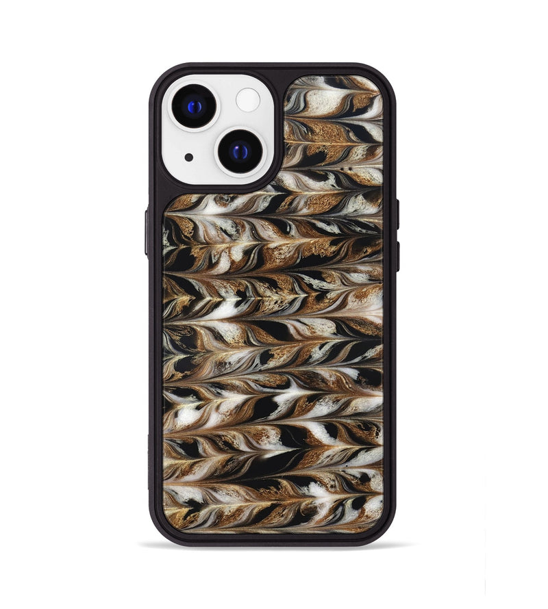 iPhone 13 ResinArt Phone Case - Linsey (Black & White, 827145)