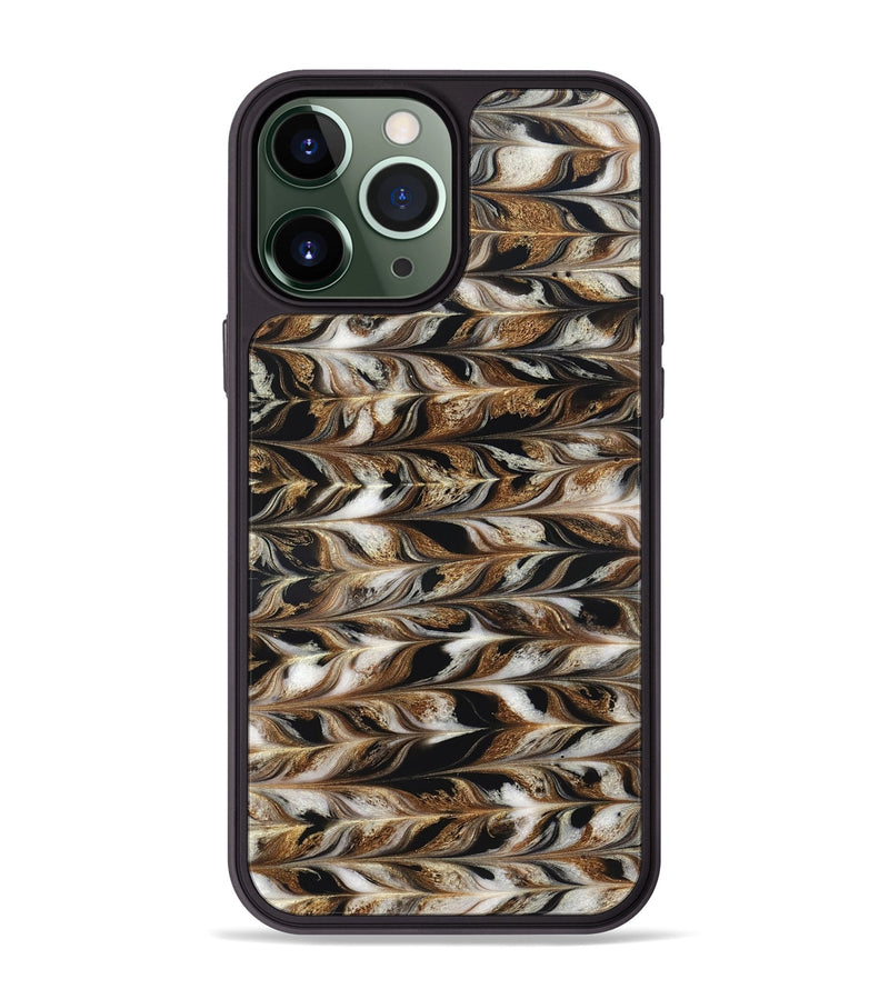 iPhone 13 Pro Max ResinArt Phone Case - Linsey (Black & White, 827145)