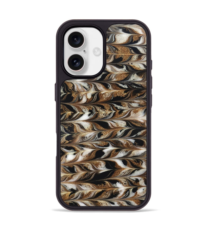 iPhone 17 ResinArt Phone Case - Linsey (Black & White, 827145)