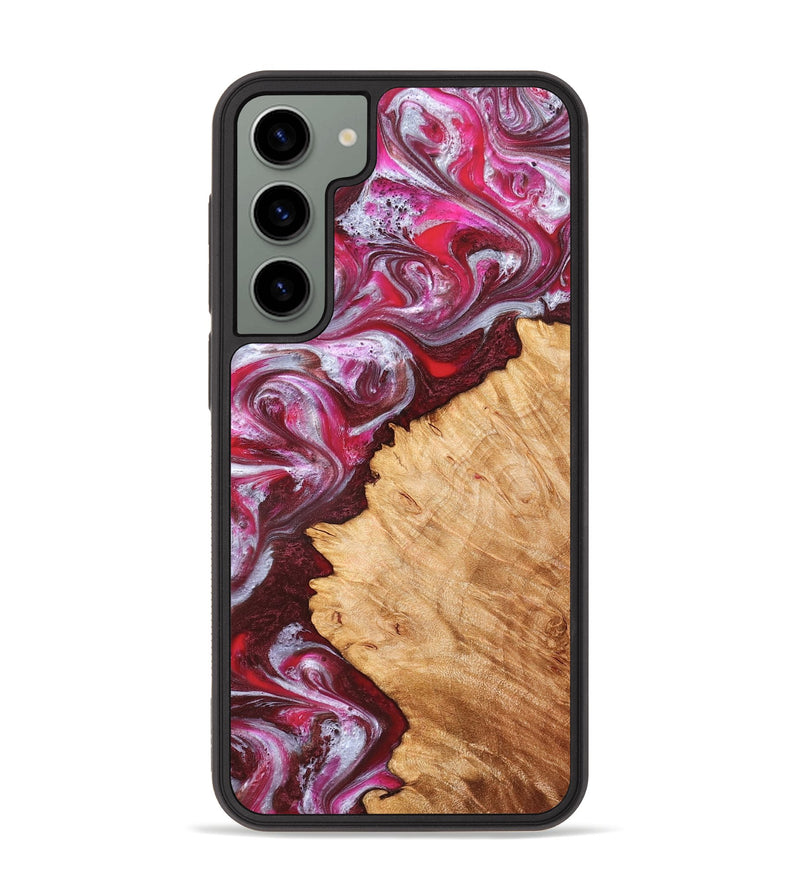 Galaxy S23 Plus Wood Phone Case - Arden (Red, 827146)