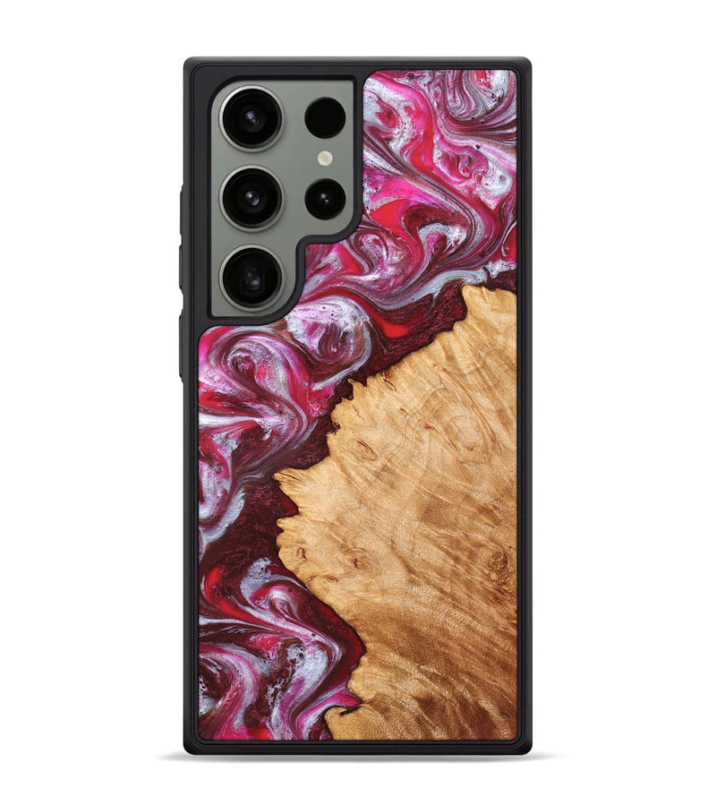 Galaxy S24 Ultra Wood Phone Case - Arden (Red, 827146)