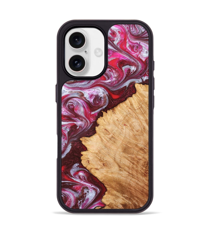 iPhone 17 Wood Phone Case - Arden (Red, 827146)