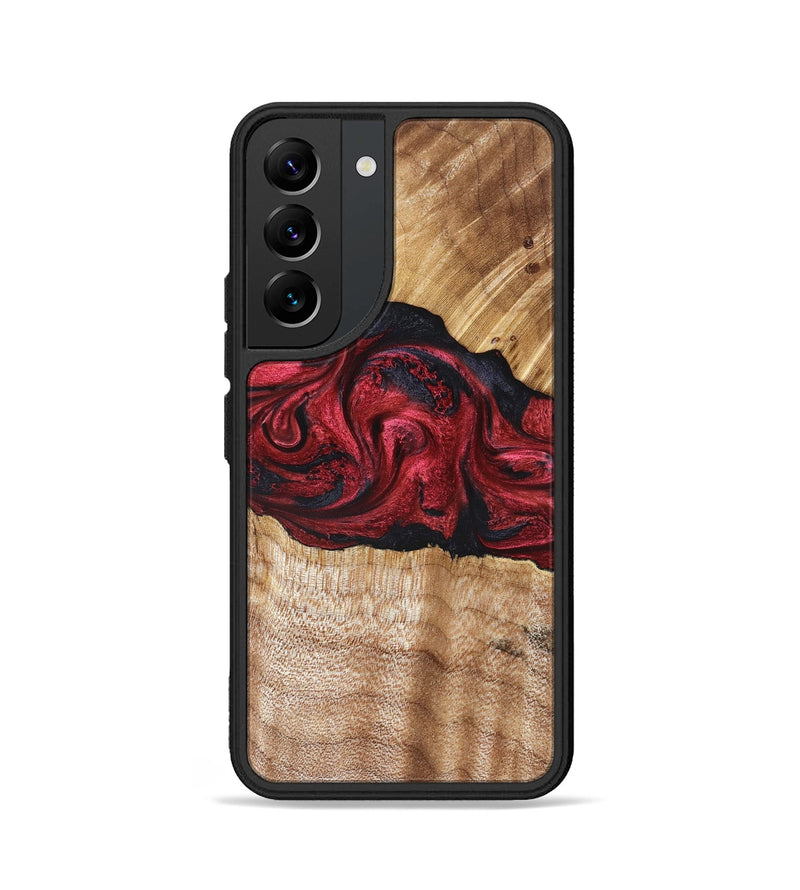 Galaxy S22 Wood Phone Case - Westley (Red, 827147)