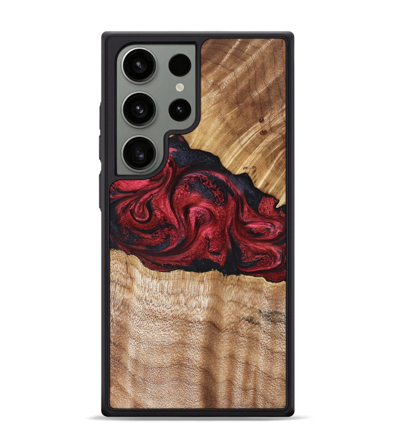 Galaxy S24 Ultra Wood Phone Case - Westley (Red, 827147)