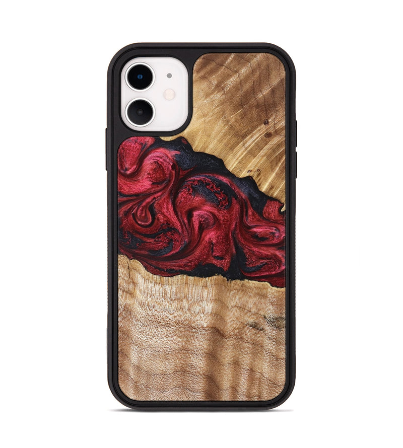 iPhone 11 Wood Phone Case - Westley (Red, 827147)