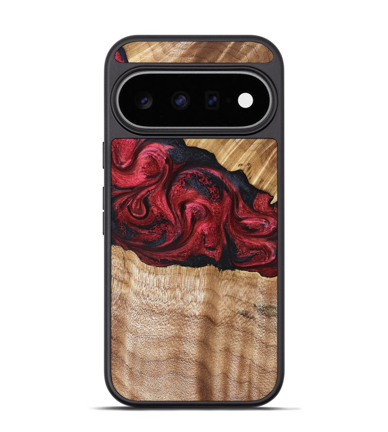 Pixel 11 Pro Wood Phone Case - Westley (Red, 827147)