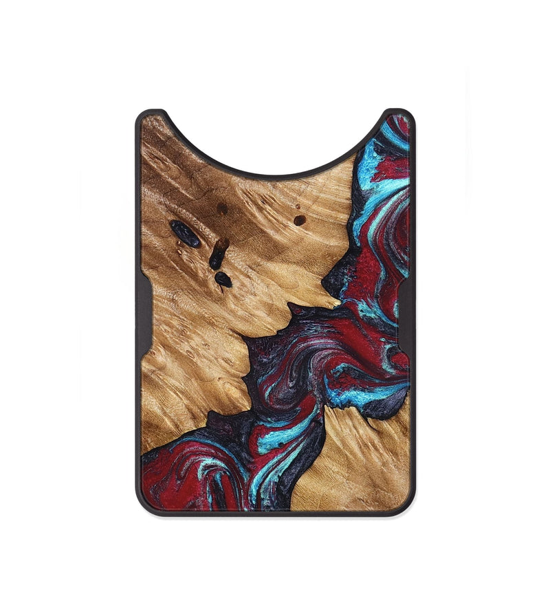 Alloy Wood Wallet - Alannah (Red, 827148)