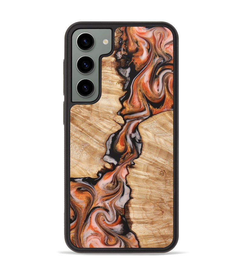 Galaxy S23 Plus Wood Phone Case - Artis (Red, 827149)