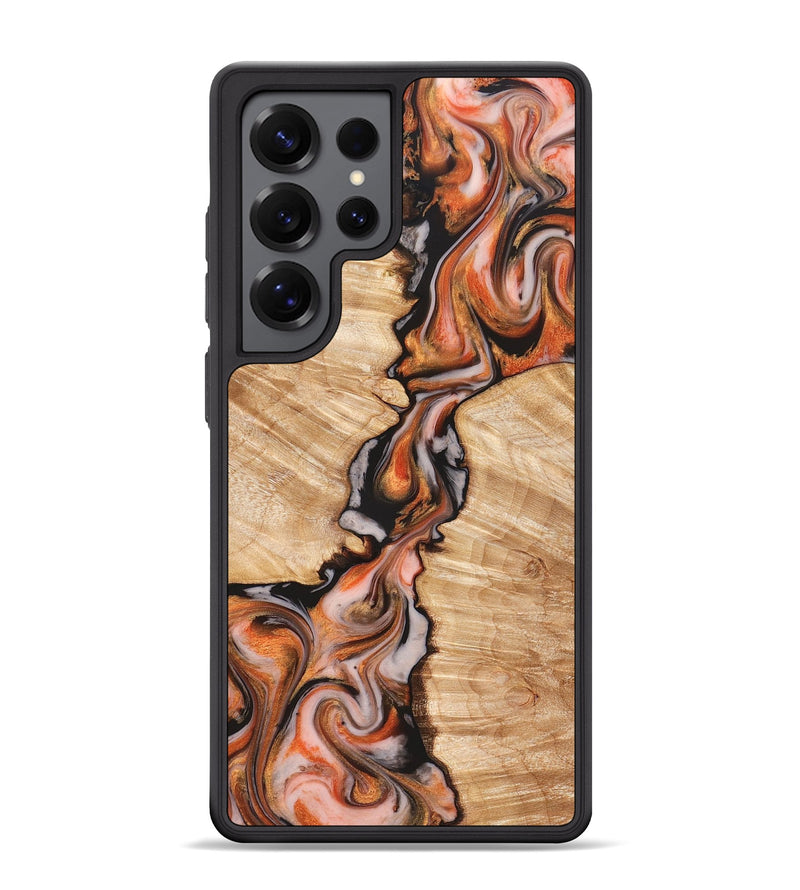 Galaxy S25 Ultra Wood Phone Case - Artis (Red, 827149)