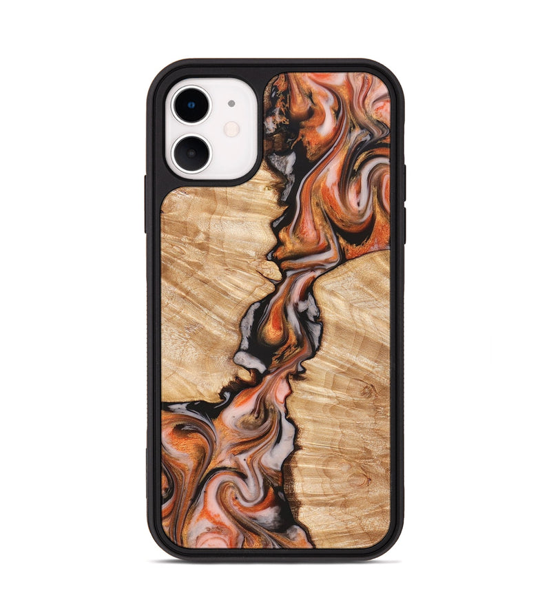 iPhone 11 Wood Phone Case - Artis (Red, 827149)