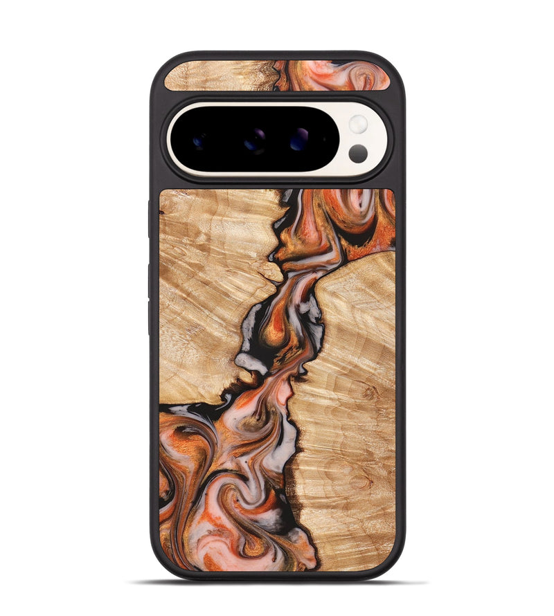 Pixel 9 Pro Wood Phone Case - Artis (Red, 827149)