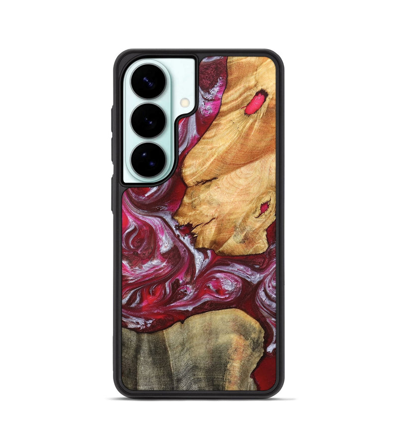 Galaxy S26 Wood Phone Case - Diann (Red, 827150)