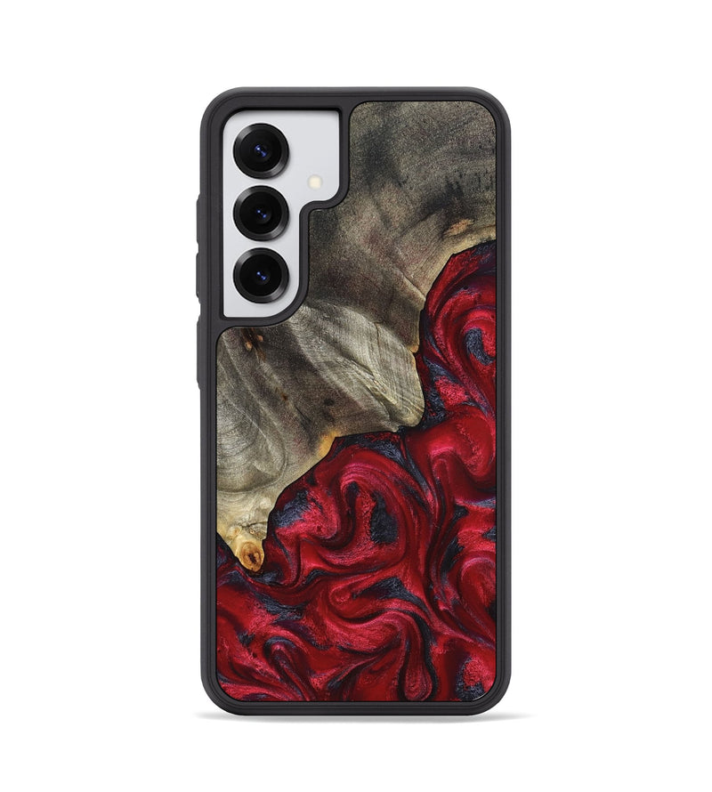 Galaxy S25 Wood Phone Case - Jeramie (Red, 827151)
