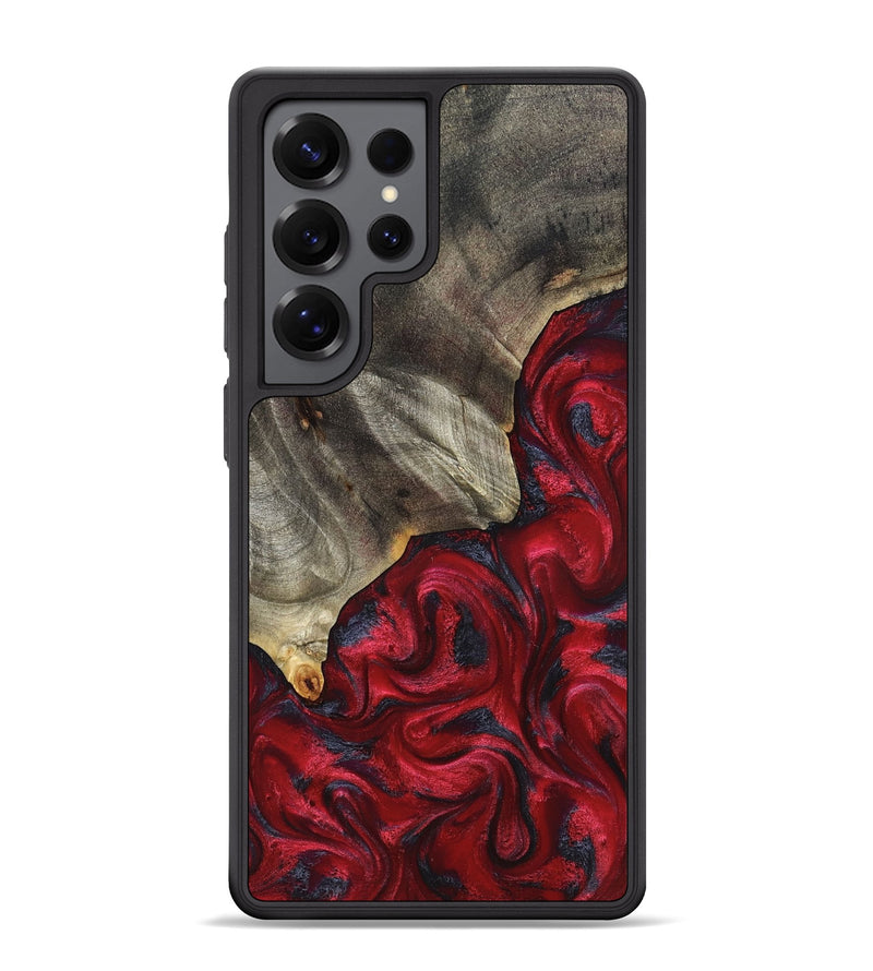 Galaxy S25 Ultra Wood Phone Case - Jeramie (Red, 827151)