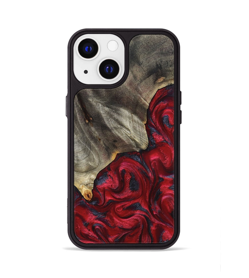 iPhone 13 Wood Phone Case - Jeramie (Red, 827151)