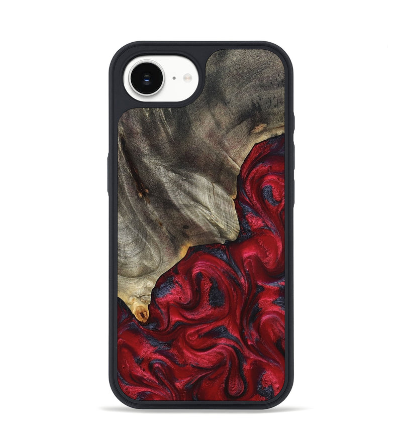 iPhone 16e Wood Phone Case - Jeramie (Red, 827151)
