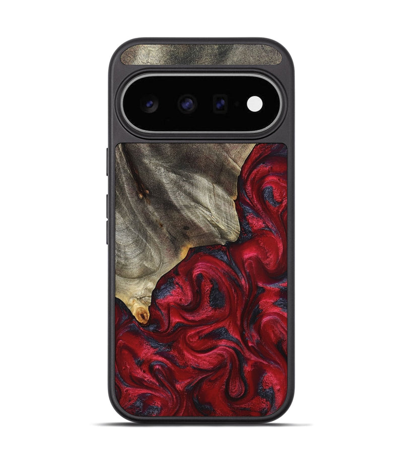 Pixel 11 Wood Phone Case - Jeramie (Red, 827151)