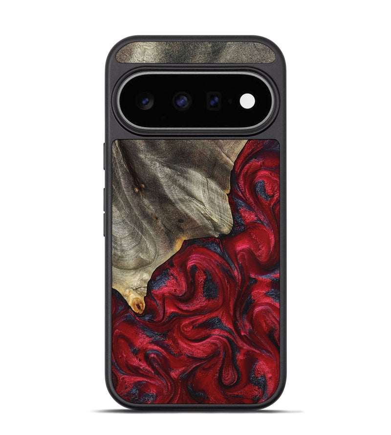 Pixel 11 Pro Wood Phone Case - Jeramie (Red, 827151)