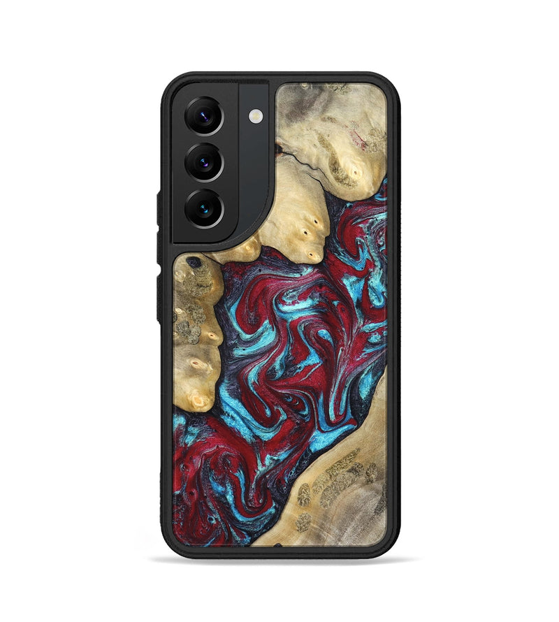 Galaxy S22 Wood Phone Case - Haven (Red, 827152)