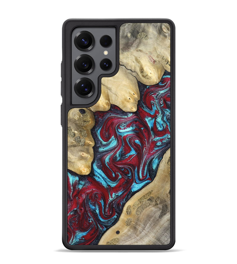 Galaxy S25 Ultra Wood Phone Case - Haven (Red, 827152)