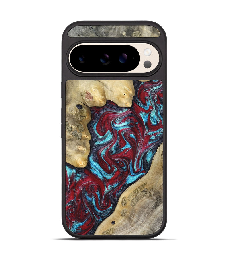 Pixel 10 Wood Phone Case - Haven (Red, 827152)
