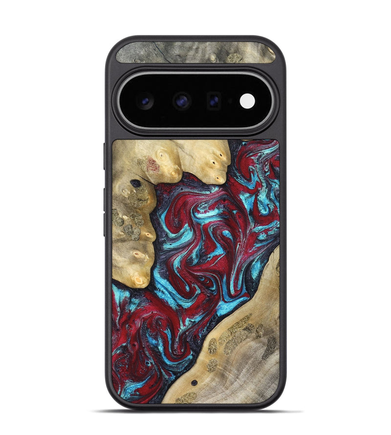 Pixel 11 Pro Wood Phone Case - Haven (Red, 827152)