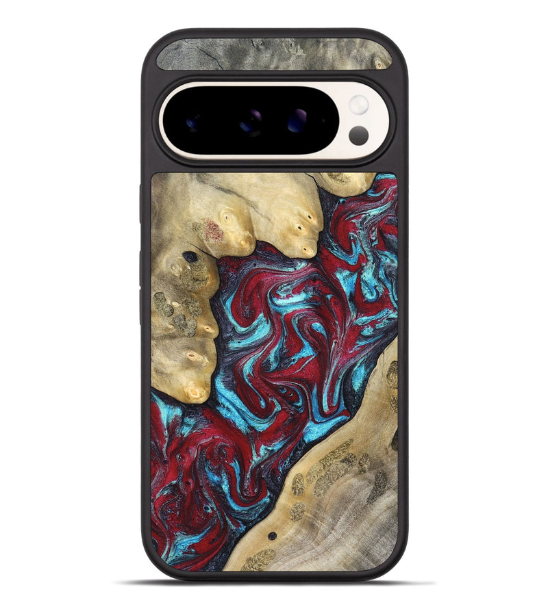 Pixel 9 Pro XL Wood Phone Case - Haven (Red, 827152)