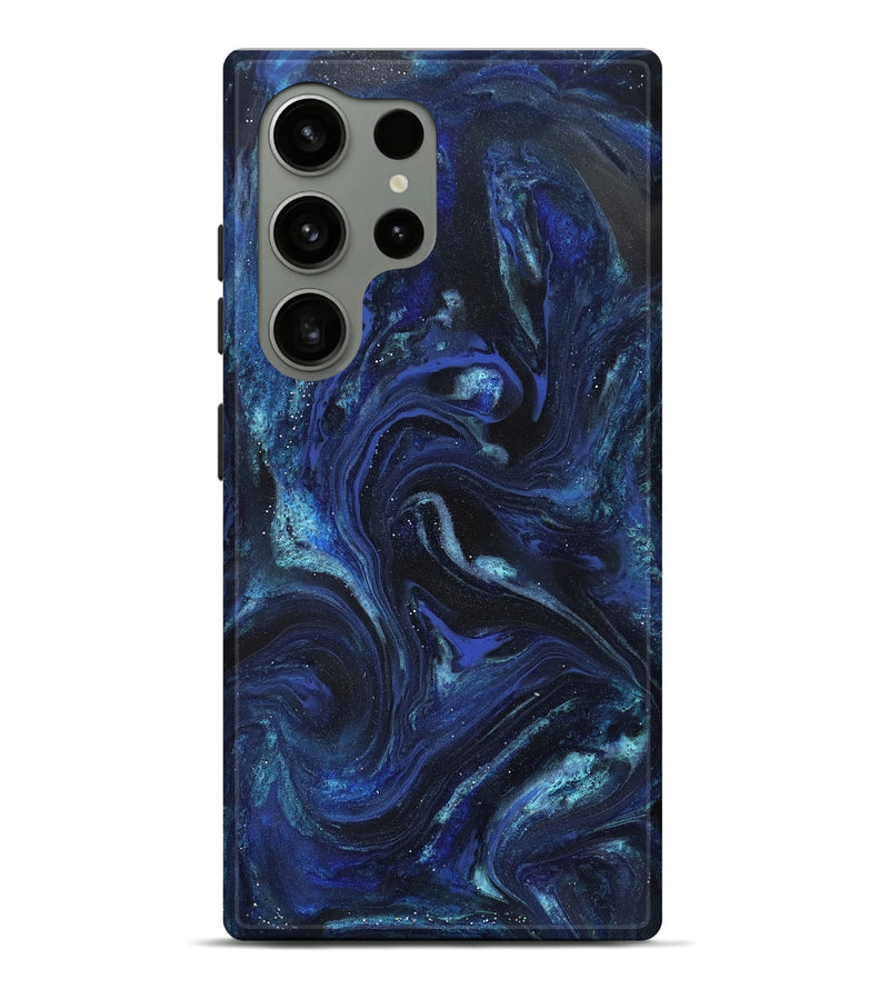 Galaxy S24 Ultra ResinArt Live Edge Phone Case - Daisha (Blue, 827155)