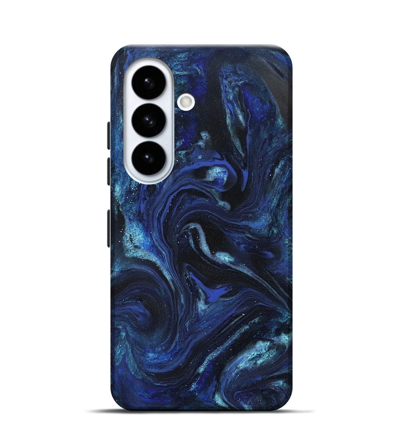 Galaxy S26 ResinArt Live Edge Phone Case - Daisha (Blue, 827155)