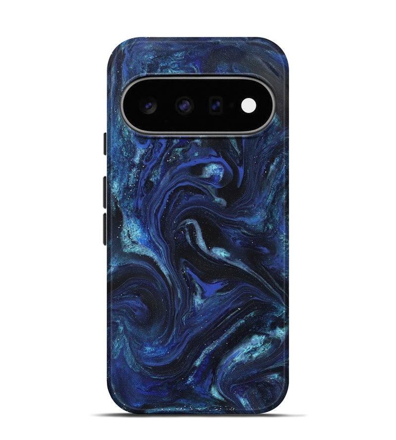 Pixel 11 Pro ResinArt Live Edge Phone Case - Daisha (Blue, 827155)