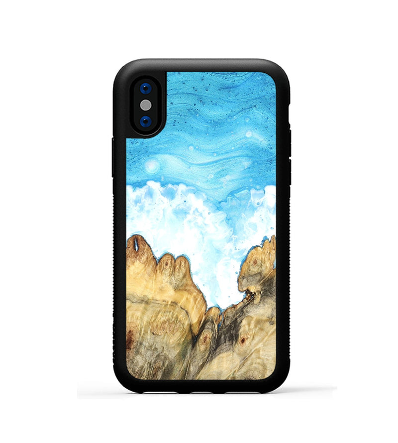 iPhone Xs Wood Phone Case - Alta (Coastal, 827164)