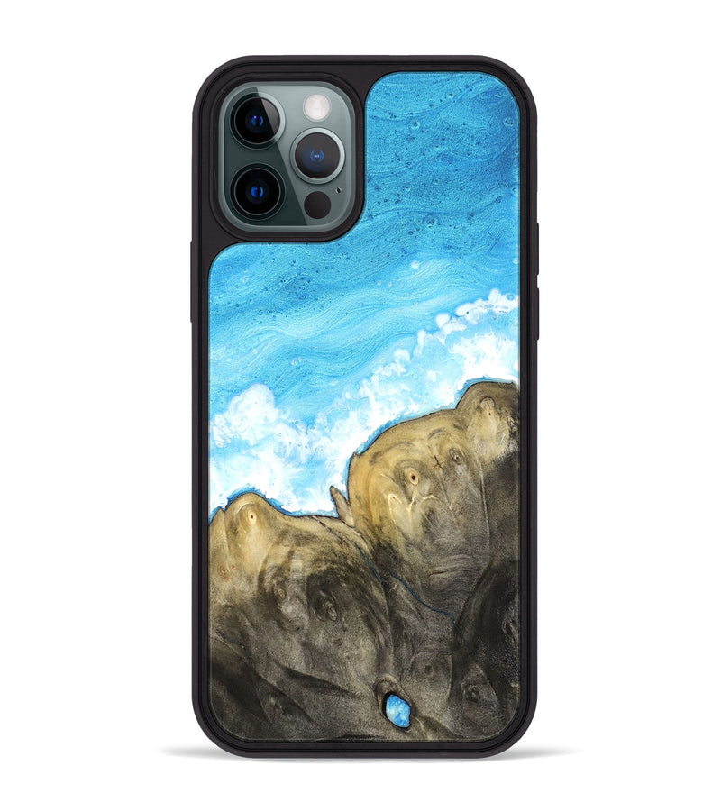 iPhone 12 Pro Max Wood Phone Case - Everly (Coastal, 827165)