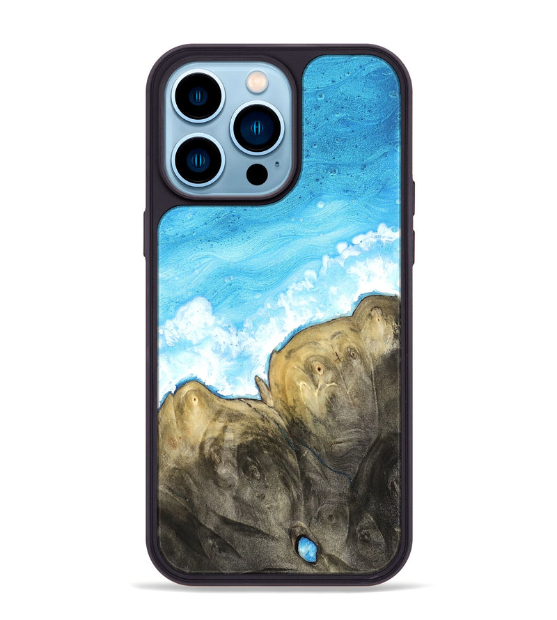 iPhone 14 Pro Max Wood Phone Case - Everly (Coastal, 827165)