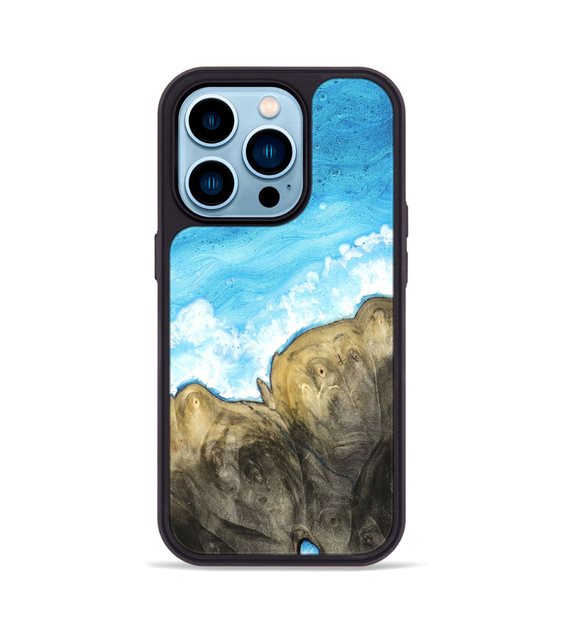 iPhone 14 Pro Wood Phone Case - Everly (Coastal, 827165)