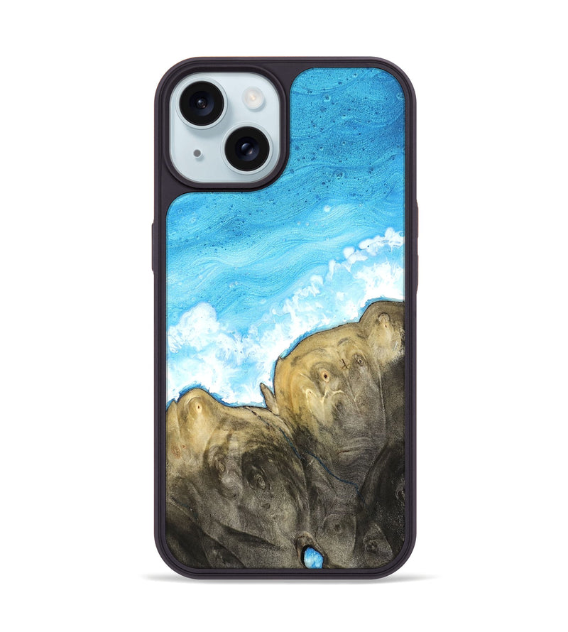 iPhone 15 Wood Phone Case - Everly (Coastal, 827165)