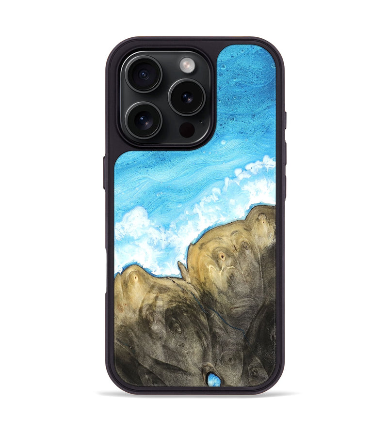 iPhone 16 Pro Wood Phone Case - Everly (Coastal, 827165)