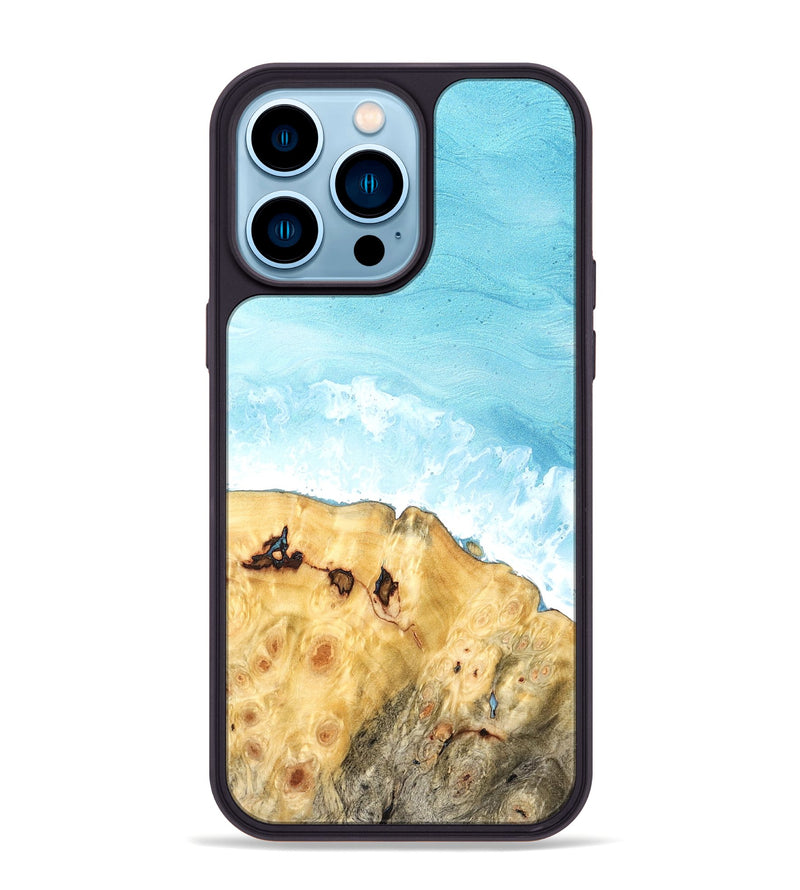 iPhone 14 Pro Max Wood Phone Case - Pierce (Coastal, 827167)