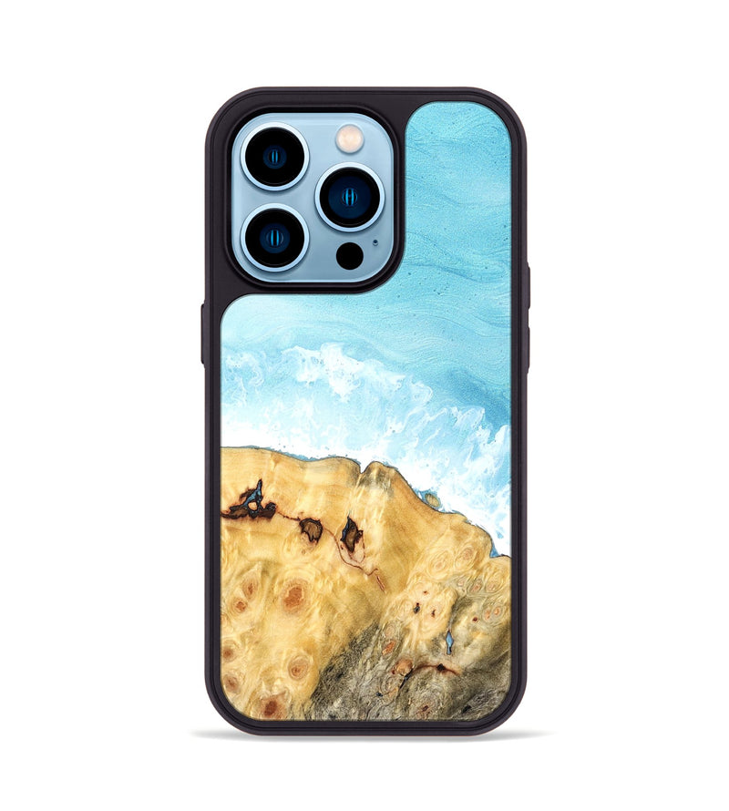 iPhone 14 Pro Wood Phone Case - Pierce (Coastal, 827167)