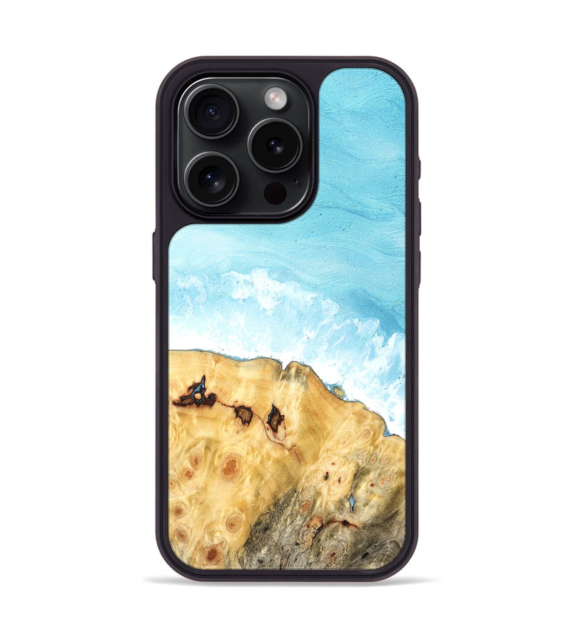 iPhone 15 Pro Wood Phone Case - Pierce (Coastal, 827167)