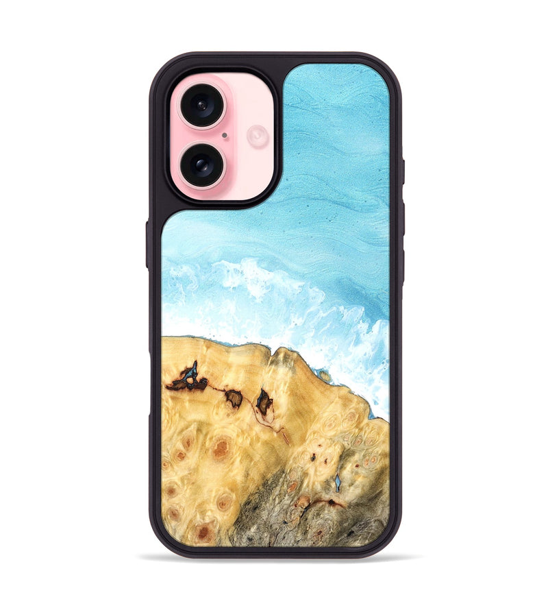 iPhone 16 Wood Phone Case - Pierce (Coastal, 827167)