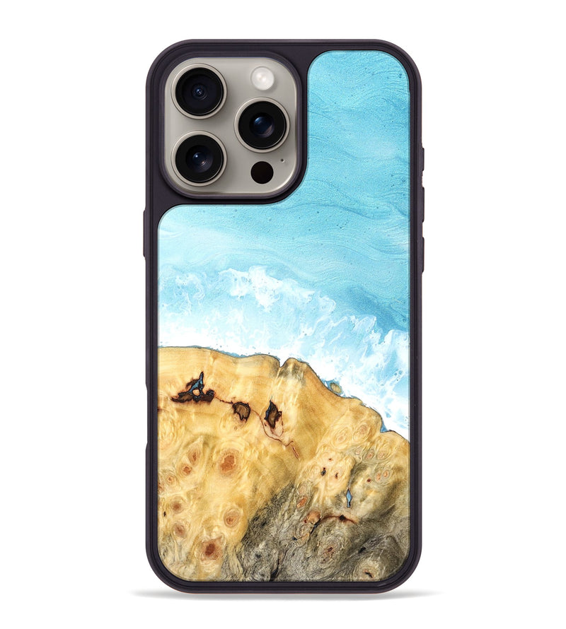 iPhone 16 Pro Max Wood Phone Case - Pierce (Coastal, 827167)