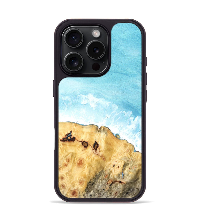 iPhone 16 Pro Wood Phone Case - Pierce (Coastal, 827167)