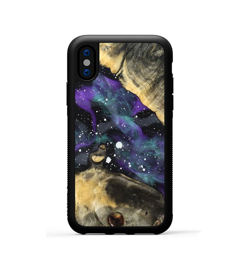 iPhone Xs Wood Phone Case - Reba (Cosmos, 827174)