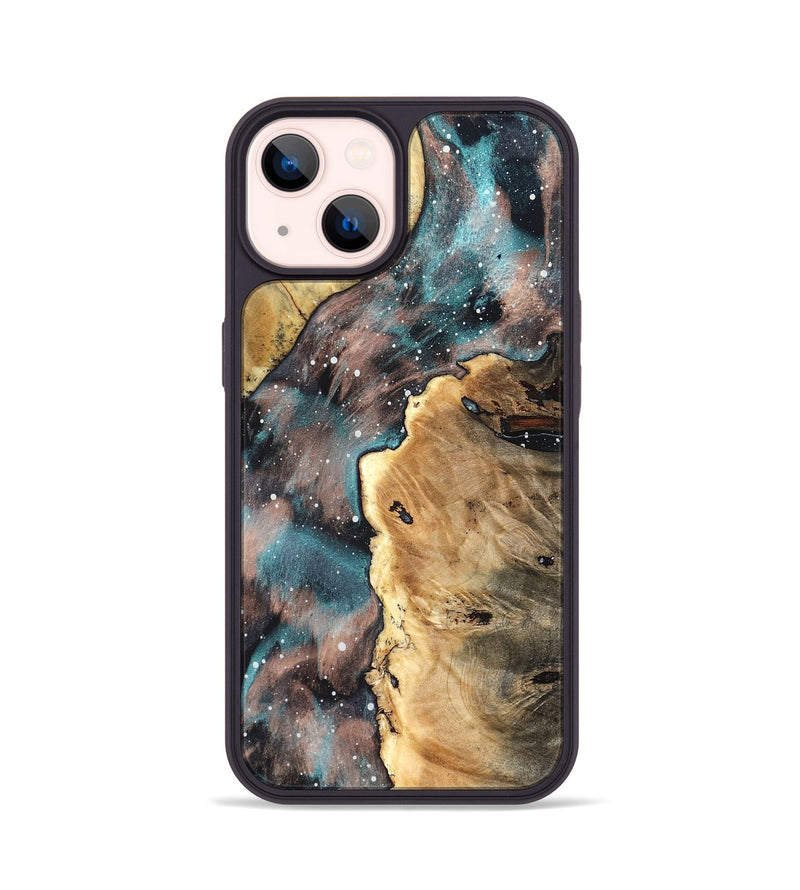 iPhone 14 Wood Phone Case - Malaki (Cosmos, 827175)