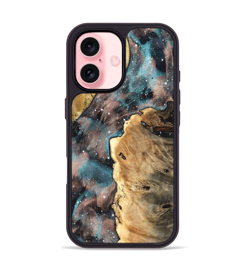 iPhone 16 Wood Phone Case - Malaki (Cosmos, 827175)