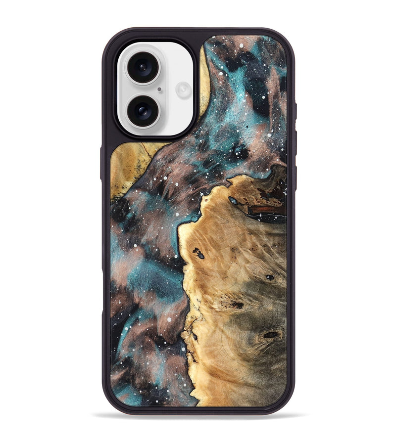 iPhone 16 Plus Wood Phone Case - Malaki (Cosmos, 827175)