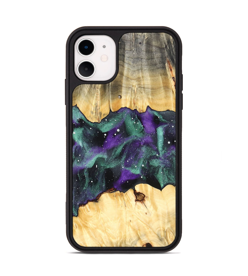 iPhone 11 Wood Phone Case - Jaleel (Cosmos, 827176)
