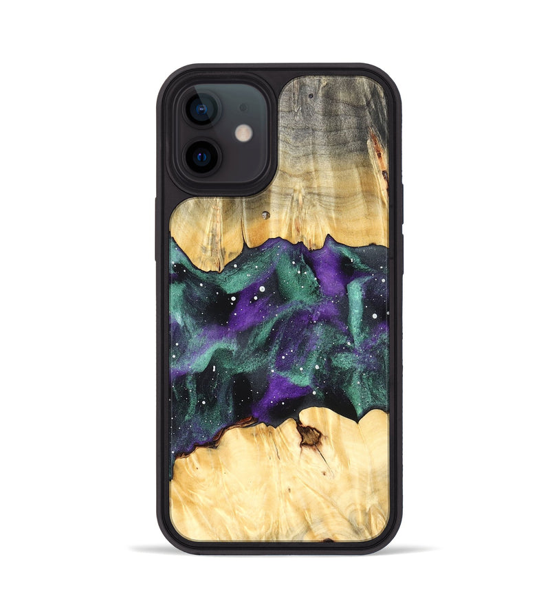iPhone 12 Wood Phone Case - Jaleel (Cosmos, 827176)